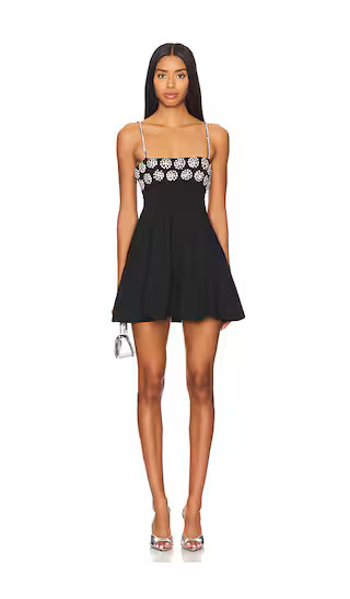 Mackie Mini Dress in Black | Revolve Clothing (Global)