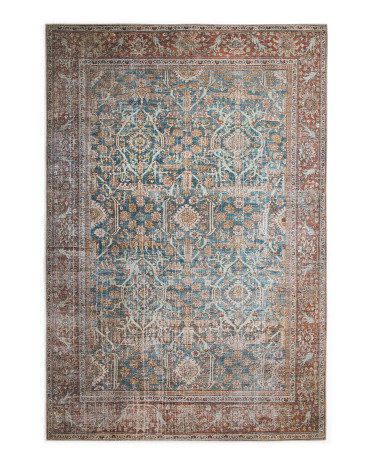 Printed Flatweave Area Rug | TJ Maxx