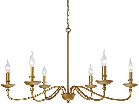 SEOL-Light 36"Dia Classic Candelabra Style Large Branch Iron Chandeliers Ceiling Hanging Pendant Lig | Amazon (US)