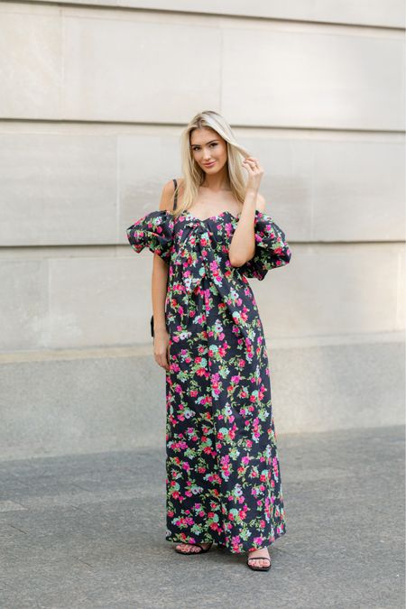 Wedding guest dress: CAROLINE CONSTAS Reyna Dress

Tags: black tie wedding guest dress, floral wedding guest dress, floral wedding guest gown, rent the runway dress, formal gown, off the shoulder gown

#LTKFind #LTKwedding #LTKsalealert