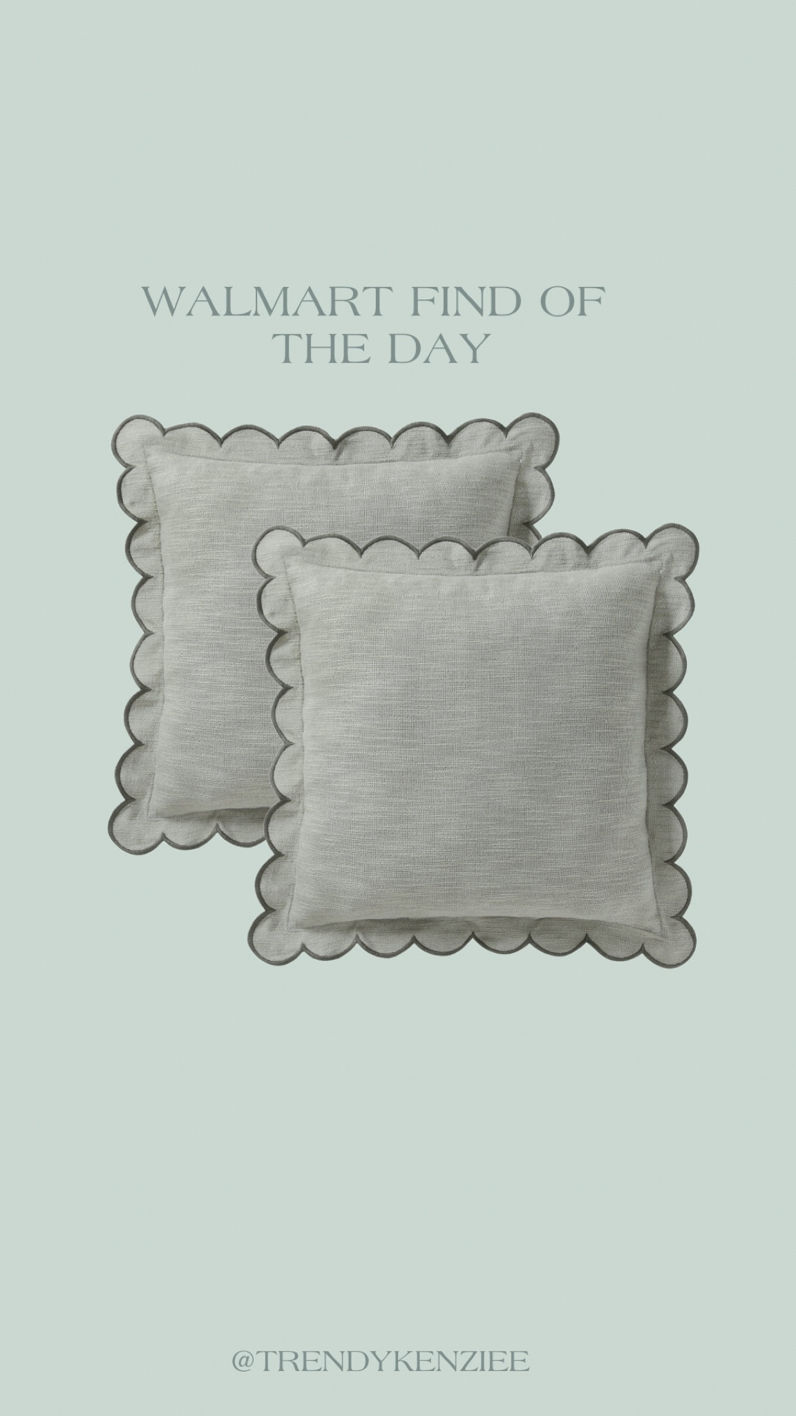 These scalloped pillows are gorgeous! beach home decor 

#LTKHome