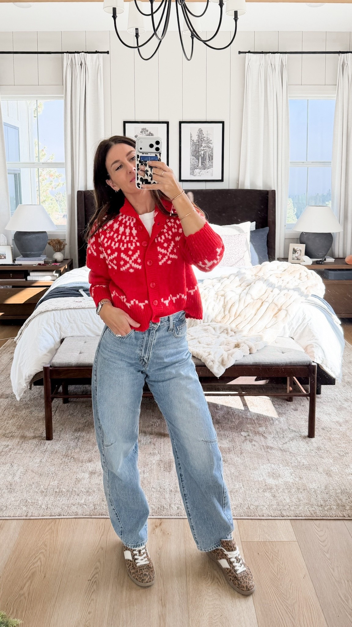 Loving this new holiday sweater from target! On sale through Saturday! 

Universal thread, target, holiday, Christmas, sweater, cardigan, fair aisle, Christmas outfit, mom, gift gifts for her, gift, guide, jeans, denim, barrel, darted, barrel, jeans, OOTD, leopard, sneakers, tennis, shoes, rug, bed, bedding, nightstand, lamp

#LTKSaleAlert #LTKStyleTip #LTKHoliday