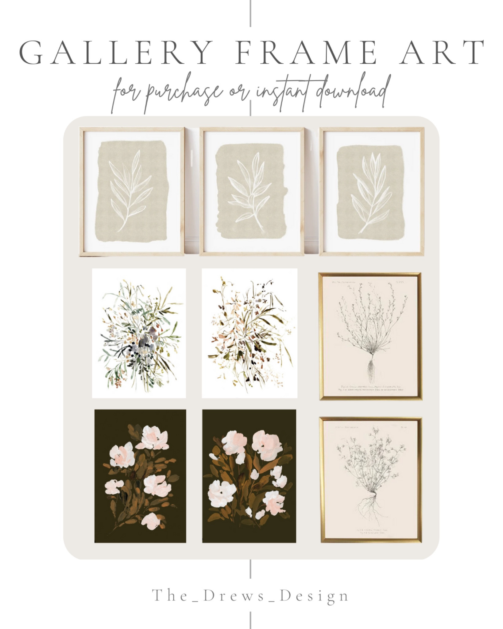 Floral and botanical printable art, instand download art, affordable art prints, spring art, neutral art print 

#LTKhome #LTKSeasonal #LTKFind