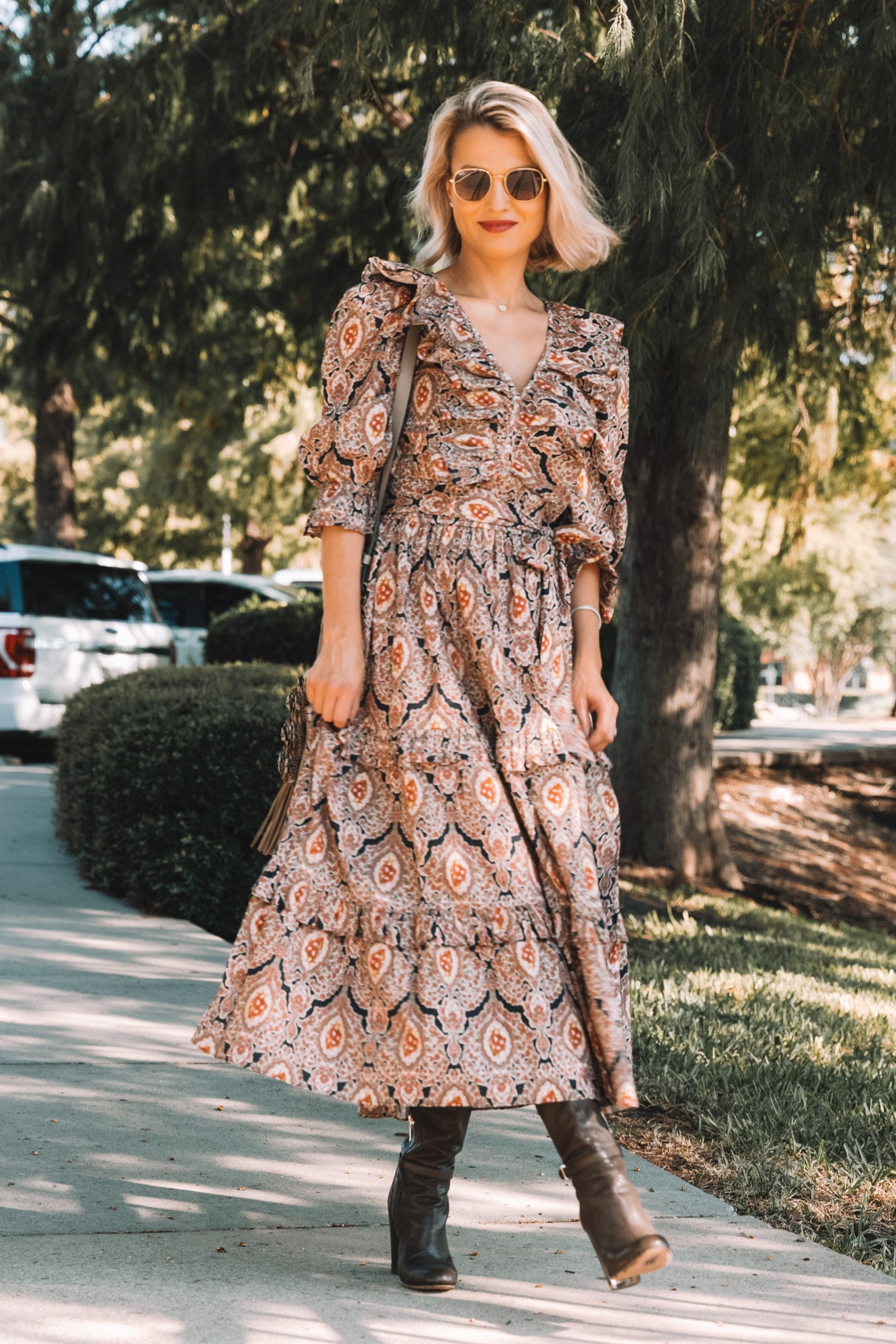 Vintage vibes from @kristinit

This dress is a fall transition dream. 

#LTKstyletip
