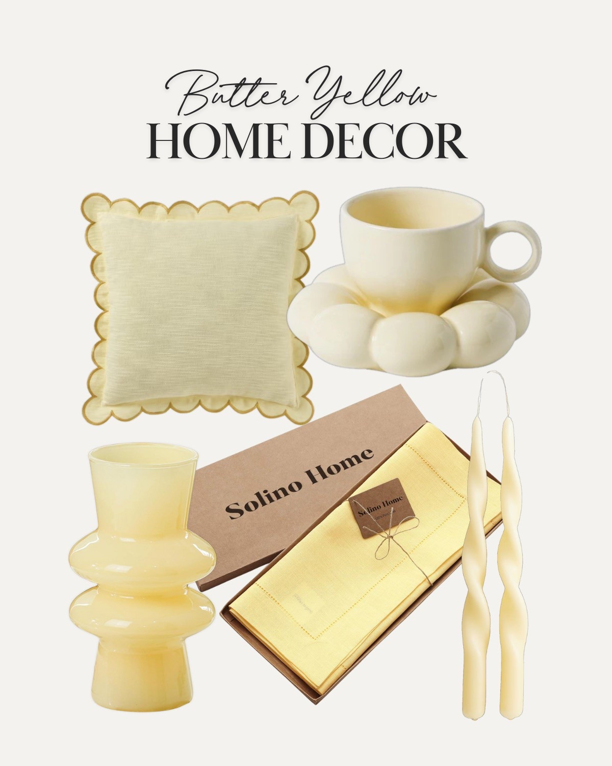 Color Trend — Butter Yellow 🧈 💛🌼 
Butter Yellow home decor under $22!

#LTKHome #LTKStyleTip #LTKSaleAlert