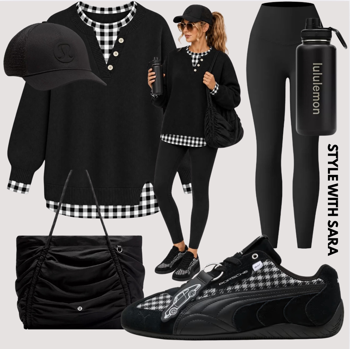 🚨 GAME-DAY GIRLS—STOP SCROLLING! 🚨

Houndstooth on a tennis shoe?! I haven’t seen anything like this before, and they are doing God’s work over here because I am OBSESSED! 🖤🤍👟

Houndstooth is one of those timeless prints that always looks polished, preppy and expensive—and because it’s black and white, you can bring in literally ANY color!

❤️ Add red laces for the holidays
💛 Add your team colors for game day
🖤 Keep it black and white for a classic look

I paired the sneakers with this coordinating top, and now you have an entire look that can take you from the stadium straight into the holiday season! 🏈🎄

Comment BLACK and I’ll send you the links to grab this entire vibe! 🏃‍♀️💨

#LTKgrwm #LTKmomlife #LTKdayinmylife