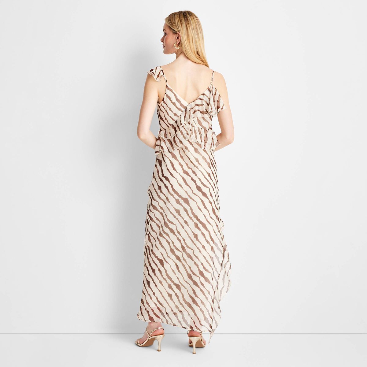 Women's Ruffle Ankle Length Dress - Future Collective™ with Jenee Naylor | Target