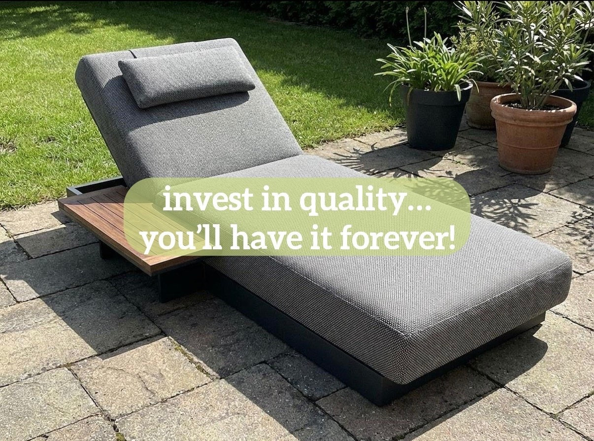 spending money on quality patio furniture you intend to have for many years is a good investment!

🌻 One of the best times to buy outdoor furniture is at the end of summer! Lots of sales are happening now for Labor Day, so take advantage of the discounts on patio furniture & outdoor decor!

This gorgeous chaise lounge is from Homary! 👌🏻

.
.
summer home decor
summer backyard
outdoor living room
patio refresh
outdoor chaise lounges on sale 
luxe for less decorating
budget patio furniture 
chaise sunlounger 
poolside furniture
outdoor umbrellas
cantilever umbrellas

#LTKSeasonal #LTKHome #LTKSaleAlert
