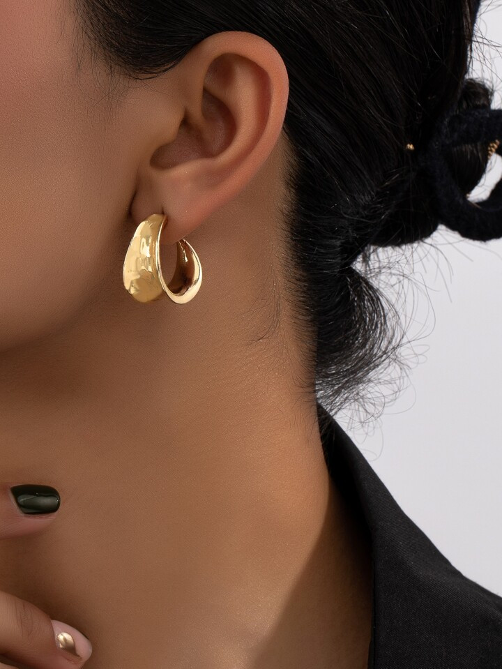 Minimalist Hoop Earrings | SHEIN USA | SHEIN