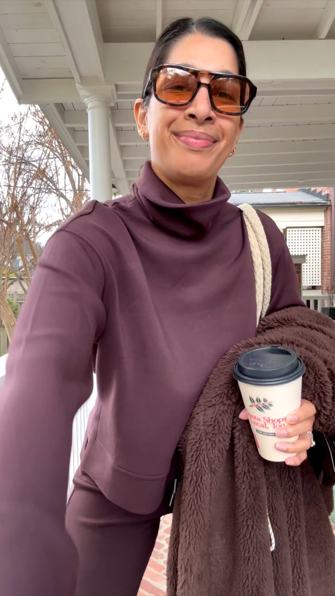 Xsmall top
Small Tall bottoms 

#LTKActive #LTKootd #LTKmomlife