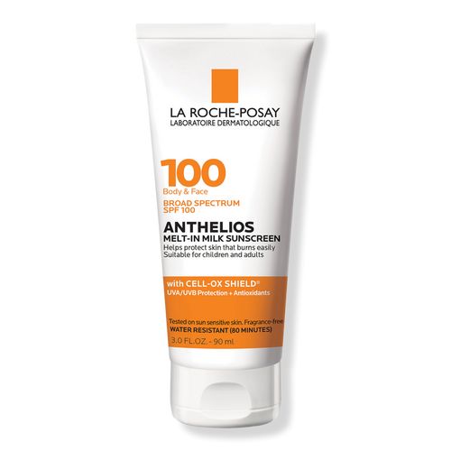 Anthelios Melt-in Milk Body & Face Sunscreen Lotion SPF 100 | Ulta