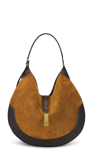 Suede & Leather Medium Shoulder Bag in Maple & Tobacco | Revolve Clothing (Global)
