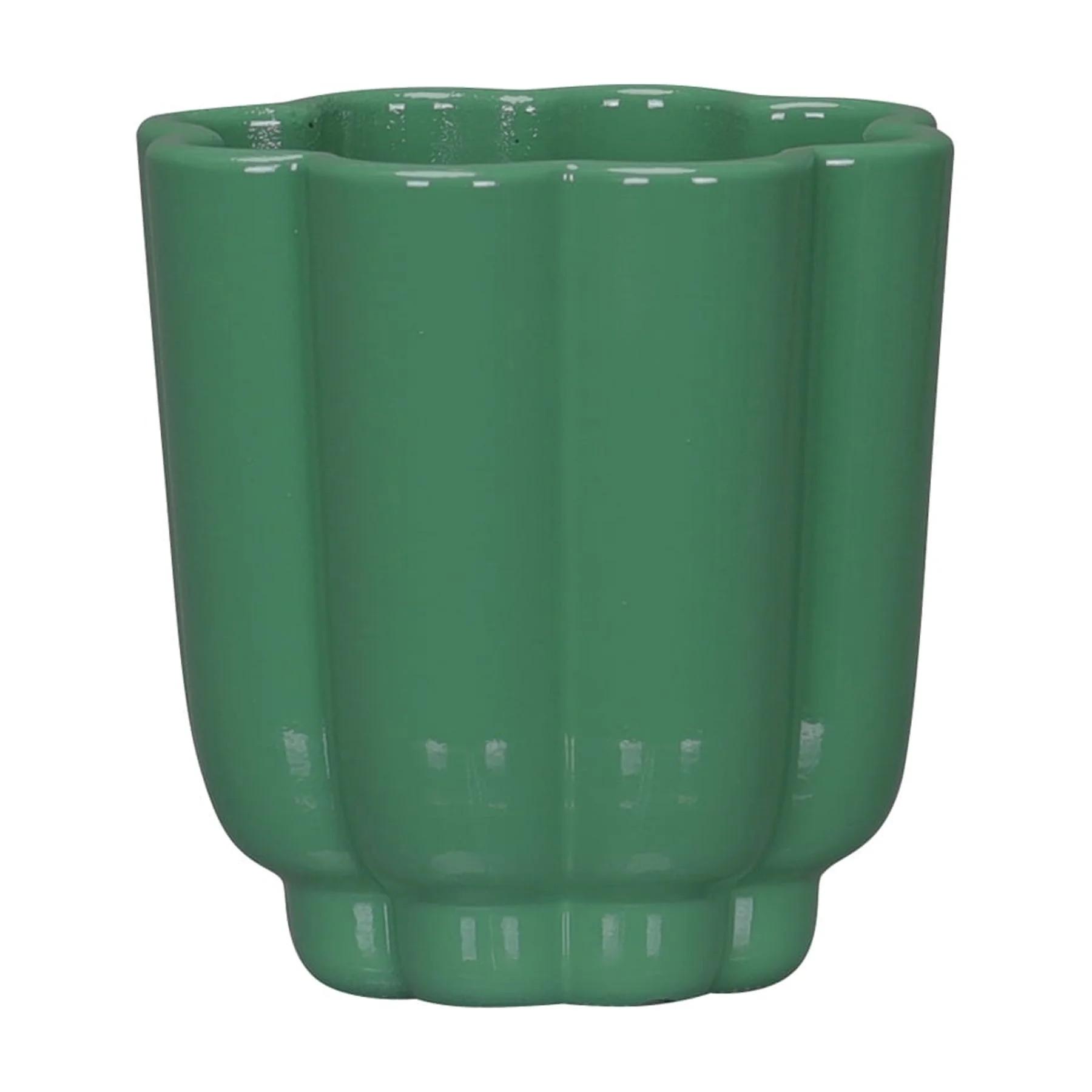 Mainstays Arlo 4" x 4" x 4" Round Green Lily 100% Recycled Resin Planter | Walmart (US)