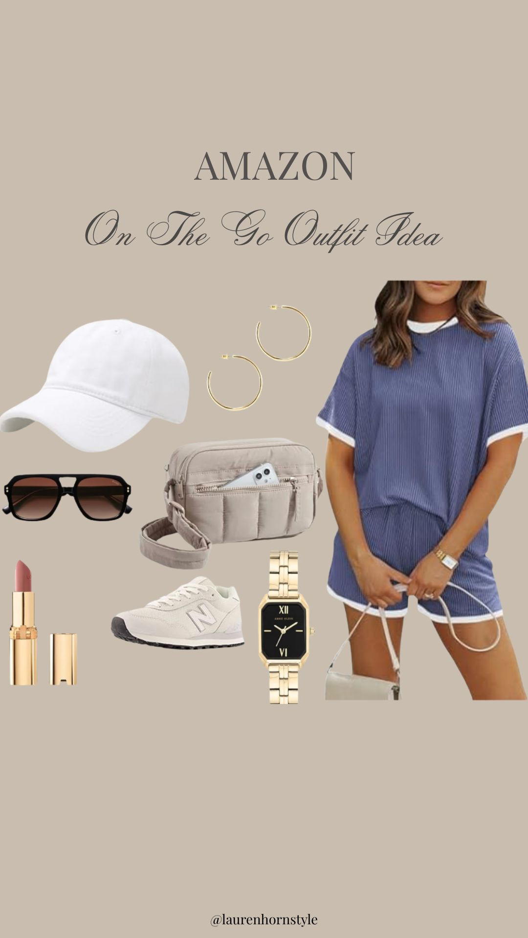 On the go outfit idea

Matching set, summer outfit, casual outfit, vacation outfit  

 #LTKdayinmylife #LTKootd #LTKSeasonal