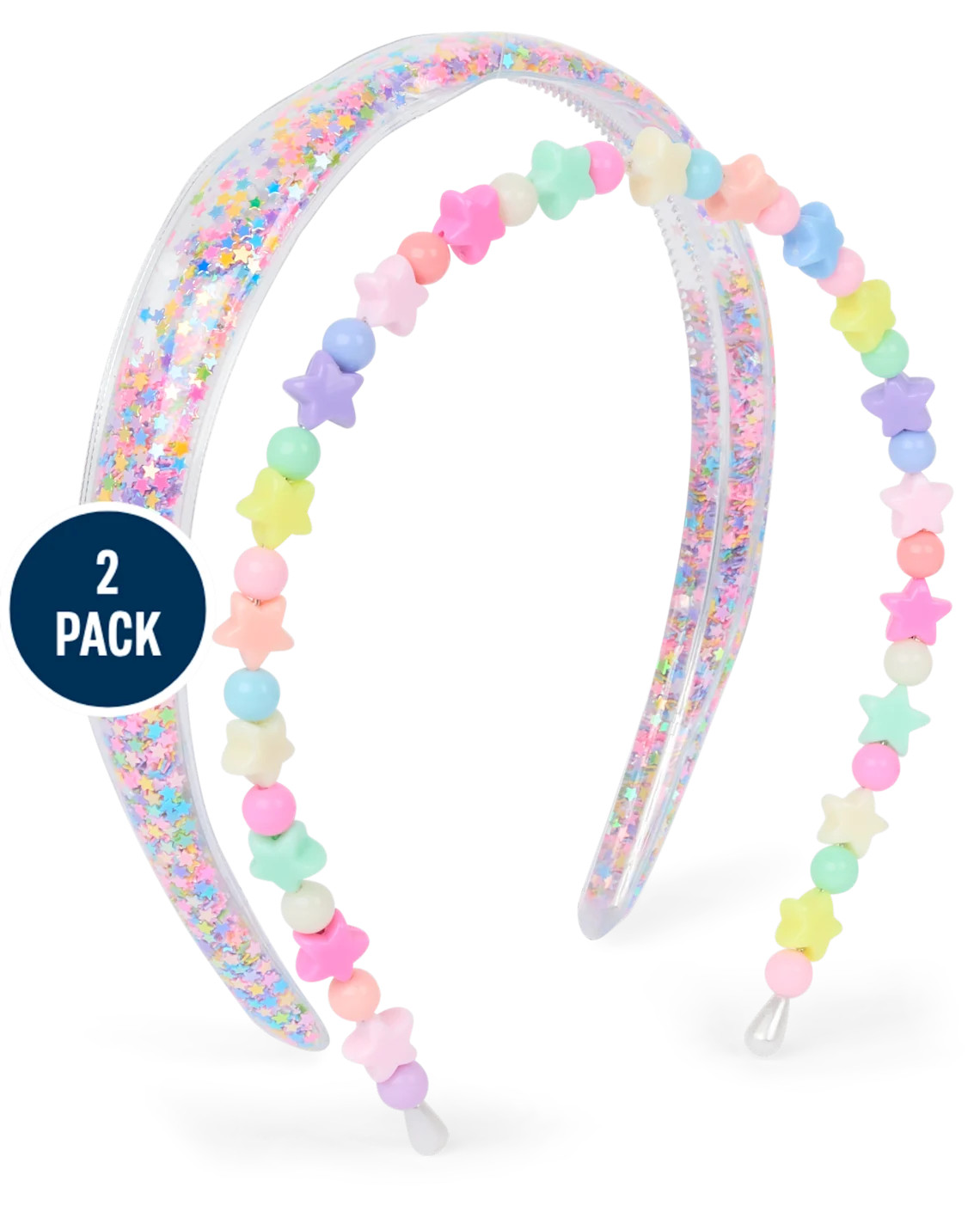 Girls Beaded Shakey Headband 2-Pack - multi | The Children's Place