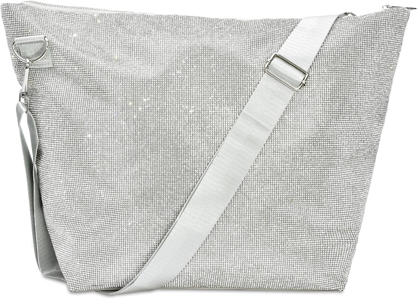 iscream 23.5" x 16" Weekender Travel Tote Bag with Sparkly Rhinestone Exterior and Adjustable Str... | Amazon (US)