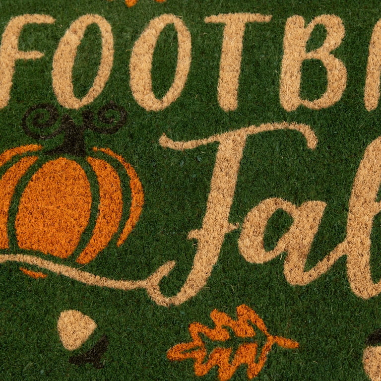 Way To Celebrate Football & Fall Coir Outdoor Mat, 18"x30" | Walmart (US)