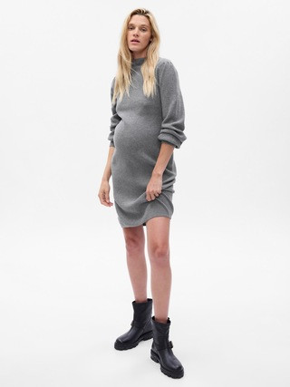 Maternity Turtleneck Mini Sweater Dress | Gap (US)