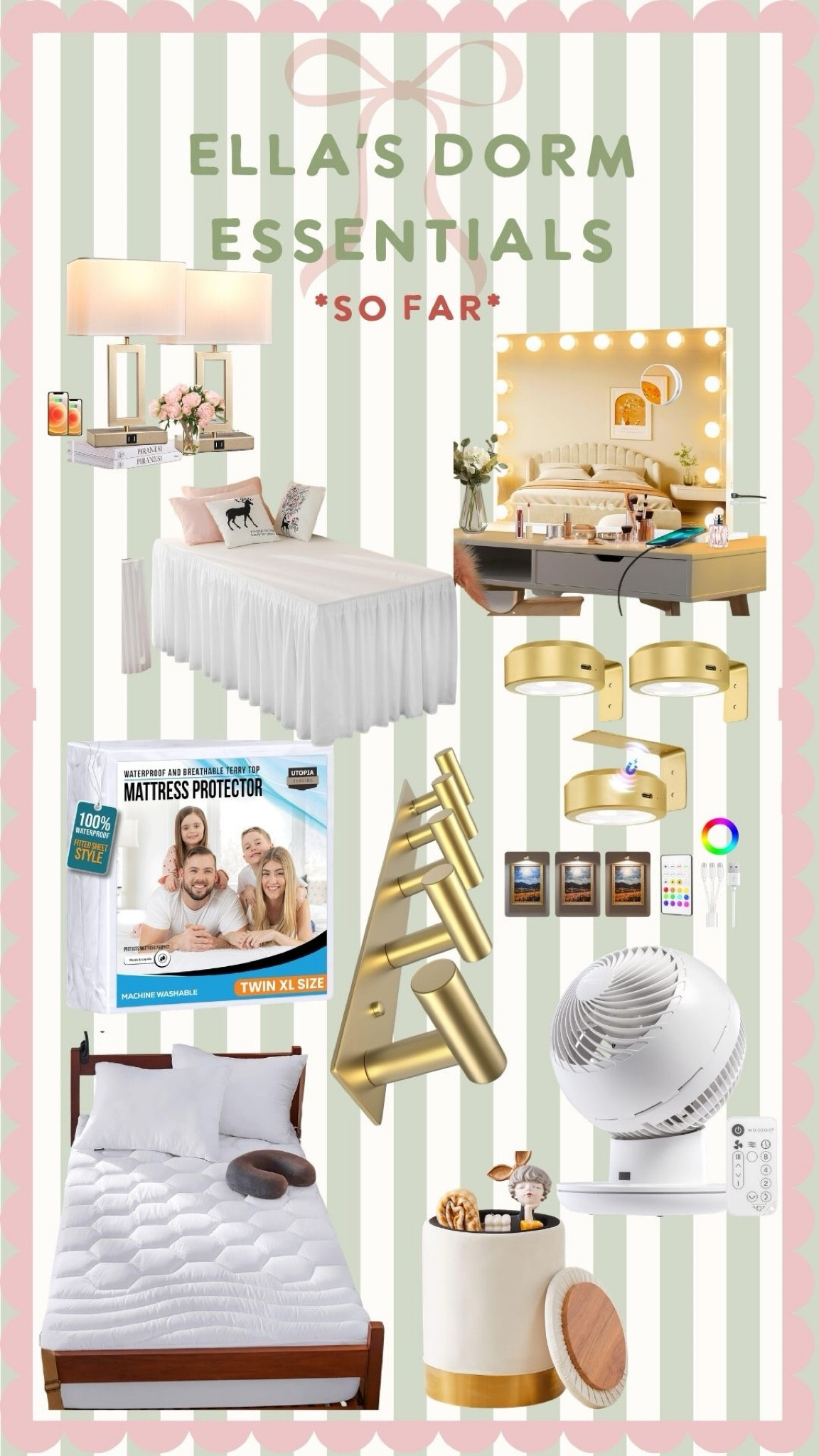 Recent purchases for ella’s dorm room! 

#LTKHome #LTKKids #LTKmomlife