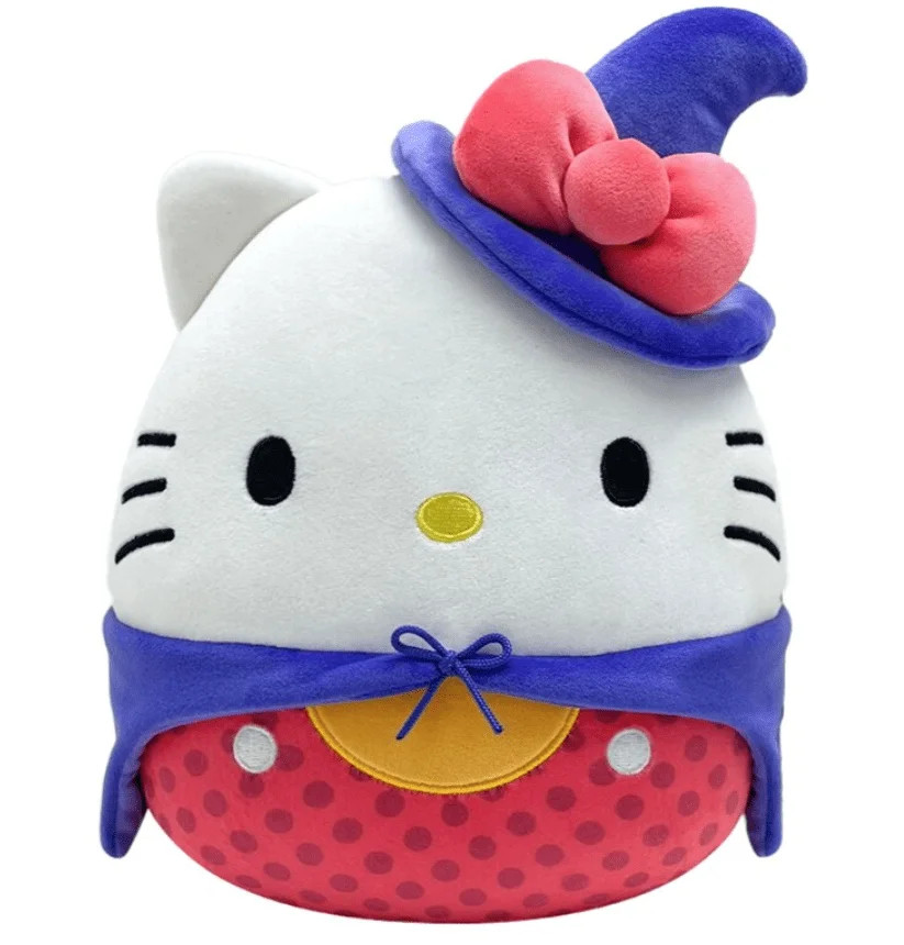 Squishmallows Hello Kitty and Friends Halloween Plush 8" Hello Kitty Witch | Walmart (US)