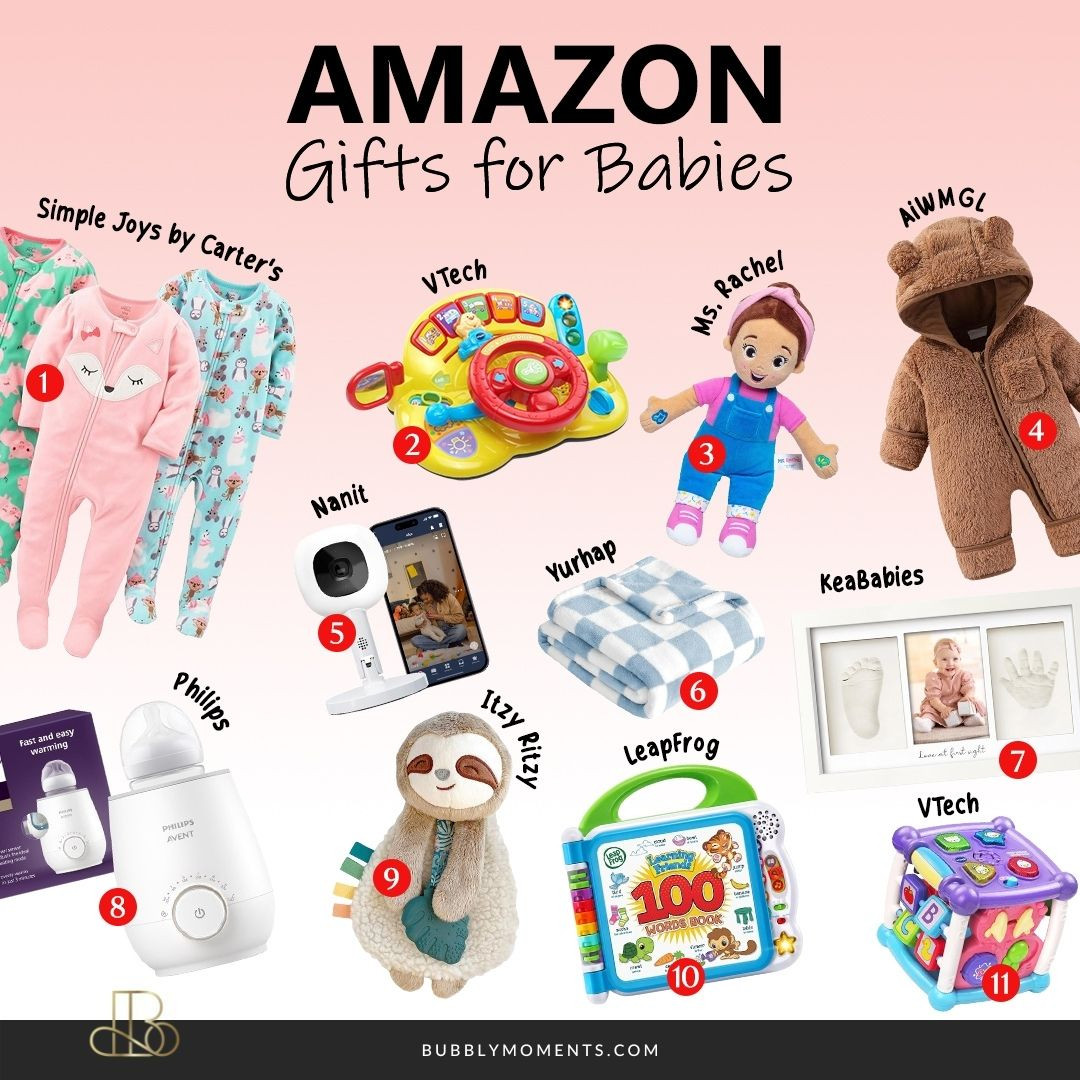 Looking for the sweetest Gifts for Babies that parents will truly love? 👶✨ I’ve rounded up an adorable selection of baby finds from Amazon that are perfect for newborns, baby showers, christenings, or simply spoiling a little one just because. These baby gifts are not only cute but also thoughtfully chosen to suit everyday baby moments, from playtime to bedtime and everything in between.
Whether you’re shopping for a first-time mum, a growing family, or welcoming a new bundle of joy, these baby gift ideas make choosing something special feel effortless. From soft textures to charming designs, each item is made to bring smiles to both babies and parents alike. Save this list for upcoming celebrations or last-minute gifting inspiration, and tap through to discover baby favourites that are trending right now. Perfect for creating memorable moments during those precious early days 🤍
#LTKHoliday #LTKGiftGuide #LTKBaby #babygifts #giftsforbabies #babyshowergifts #newbornmusthaves #babyessentials #babyfinds #amazonfinds #babylove #newbaby #babyinspo #mumlife #parentlife #babyproducts #babyideas #giftideas #babyshopping #newparents #cutebabies #parentingtips 

 