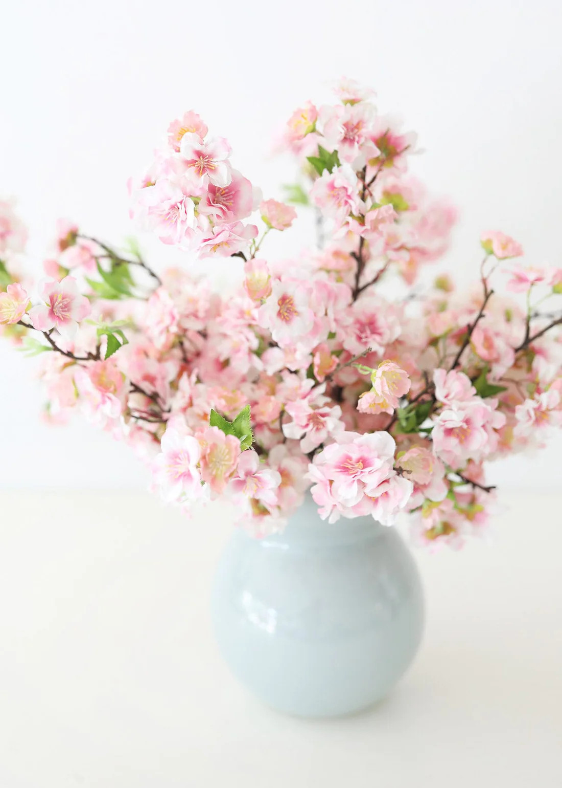 Pink Cherry Blossom Spray | Spring Faux Flowers | Afloral.com | Afloral