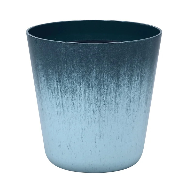 Better Homes & Gardens Esmeralda Teal Round Planter 12" | Walmart (US)