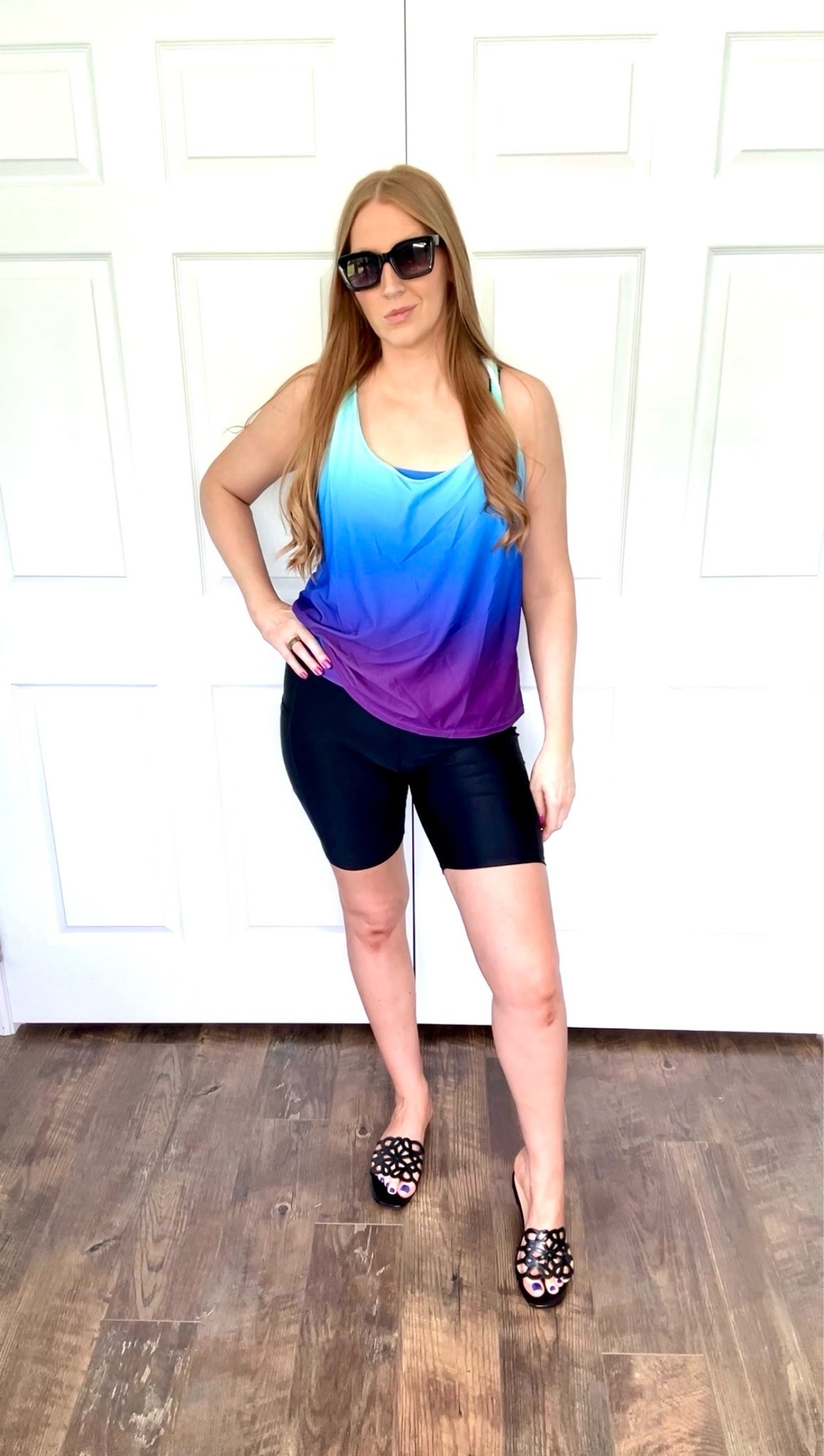 If you’re a bit more modest or don’t like to show your stomach area - meet your new BFF!! 
These 3 piece Tankini Swim sets are my newest Summer LOVE! They are perfect for yard work, summer, beach, travel and pool! They don’t look like swimwear, look like CUTE co ord tank sets and yet you’re ready to hit the pool! Quality, comfort 10/10 & TTS!

#LTKsummer #LTKcanada #LTKswimwear