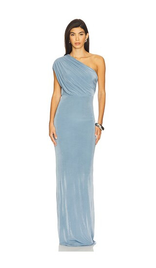 x REVOLVE Cabra Maxi Dress in Blue | Revolve Clothing (Global)