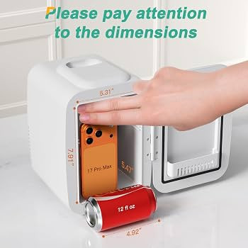 [Multifunctional Mini Fridge] An excellent little device for storing food, drinks, beer, snacks, ... | Amazon (US)