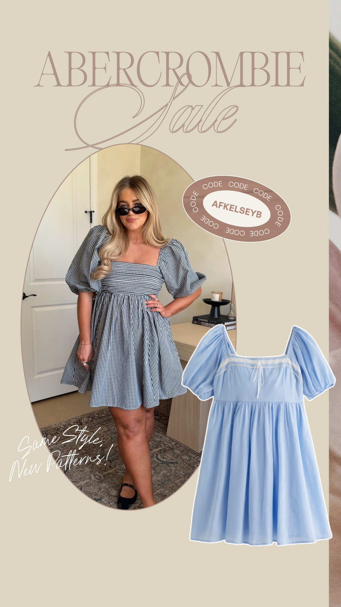 My Abercrombie code is back! Everything is on sale plus 15% with code AFKELSEYB🤍

#LTKMidsize #LTKSaleAlert #LTKgrwm