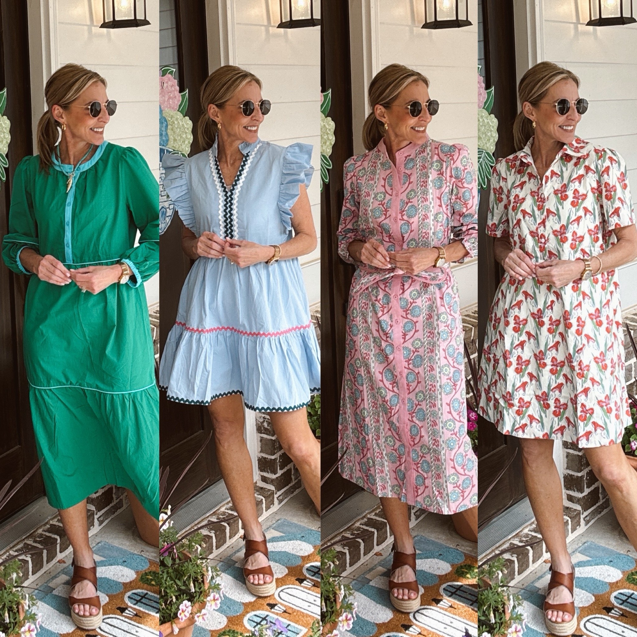 Follow + comment AMAZON and I’ll send you all the links. 

POV: your Amazon order looks like Anthropologie. I truly cannot get over these dresses. The colors, the cotton fabric, the little details, the fit… every single one feels so much more expensive than Amazon. They honestly remind me of the kind of dresses you’d find at Anthropologie or Free People for triple the price.

These are hands down some of my favorite Amazon finds in a very long time and every one of them comes in multiple color options. Perfect for vacations, church, brunch, teacher summer, beach trips, dinners, showers… all the things.

amazon dresses, anthropologie look for less, free people inspired dresses, colorful summer dresses, cotton dresses for summer, affordable summer fashion, amazon fashion finds, vacation dresses, resort wear, teacher outfits, over 40 fashion, fashion over 40, 49 year old mom style, boutique style dresses, feminine summer outfits, elevated amazon fashion, modest summer dresses, casual chic outfits, colorful dresses, spring summer style, effortless summer fashion, amazon style finds, midi dresses, cotton midi dresses, amazon outfit ideas, affordable dresses, rich mom summer style, coastal summer outfits, colorful vacation style, pretty amazon finds