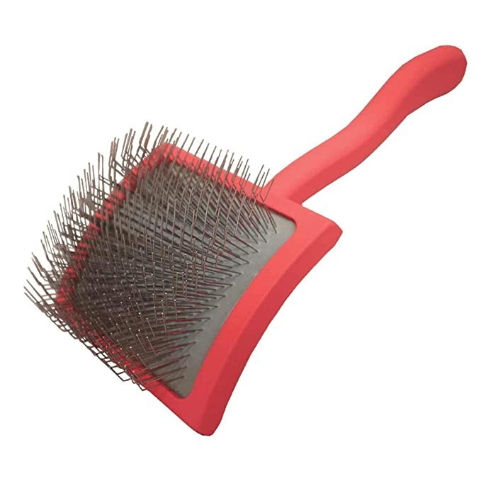 Amazon.com : Chris Christensen Big G Dog Slicker Brush, Groom Like a Professional, Fluff Detangle... | Amazon (US)