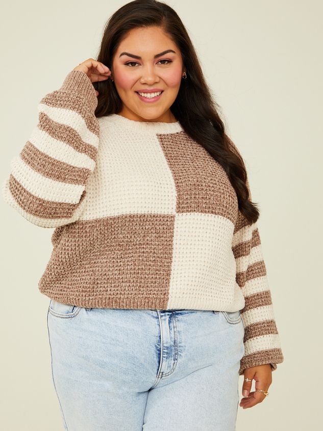 Simone Colorblock Sweater | Arula