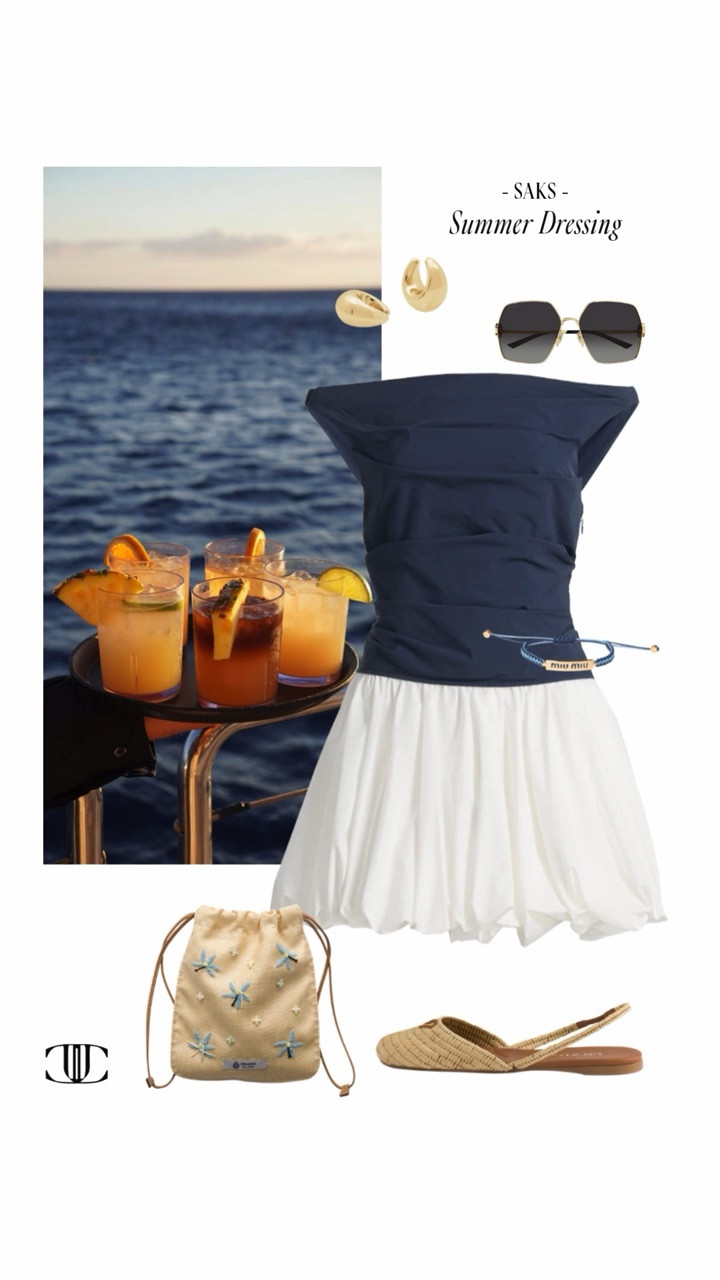 Summer style should feel as easy as the season itself ☀️

This Saks edit is built for movement — from café mornings and coastal dinners to market strolls and golden-hour plans that turn into late nights. Think crisp whites, breezy crochet, cobalt blues, polka dots, eyelet lace, woven bags, straw hats, and sandals that work from cobblestones to the beach without missing a beat.

Effortless, a little romantic, and endlessly photogenic — exactly the kind of wardrobe I want to live in all summer long.

In partnership with Saks Fifth Avenue. ✨ 

 #SaksStyle #SummerStyle #EuropeanSummer #ResortWear #VacationStyle #QuietLuxury #SummerFashion #SaksFifthAvenue #TravelStyle #LTKStyle #LTKFinds #CoastalStyle #EffortlessStyle #GoldenHourStyle #StyleEdit #saks #sakspartner

#LTKootd #LTKSeasonal #LTKOver40