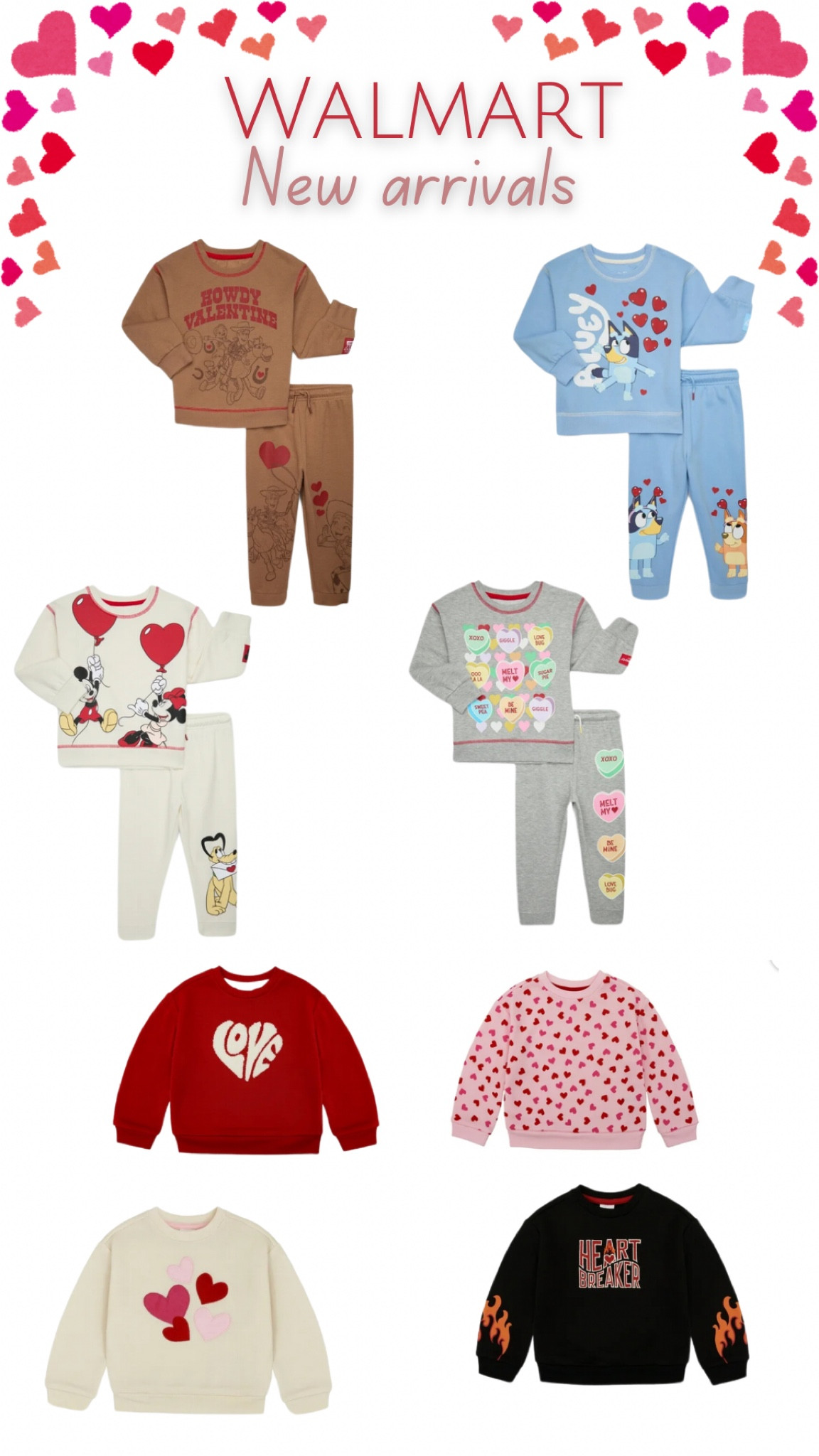 Walmart New Arrivals ♥️💘 #walmart #walmartfinds #valentinesday #toddler #toddlermom #boymom #girlmom

#LTKBaby #LTKKids #LTKFamily