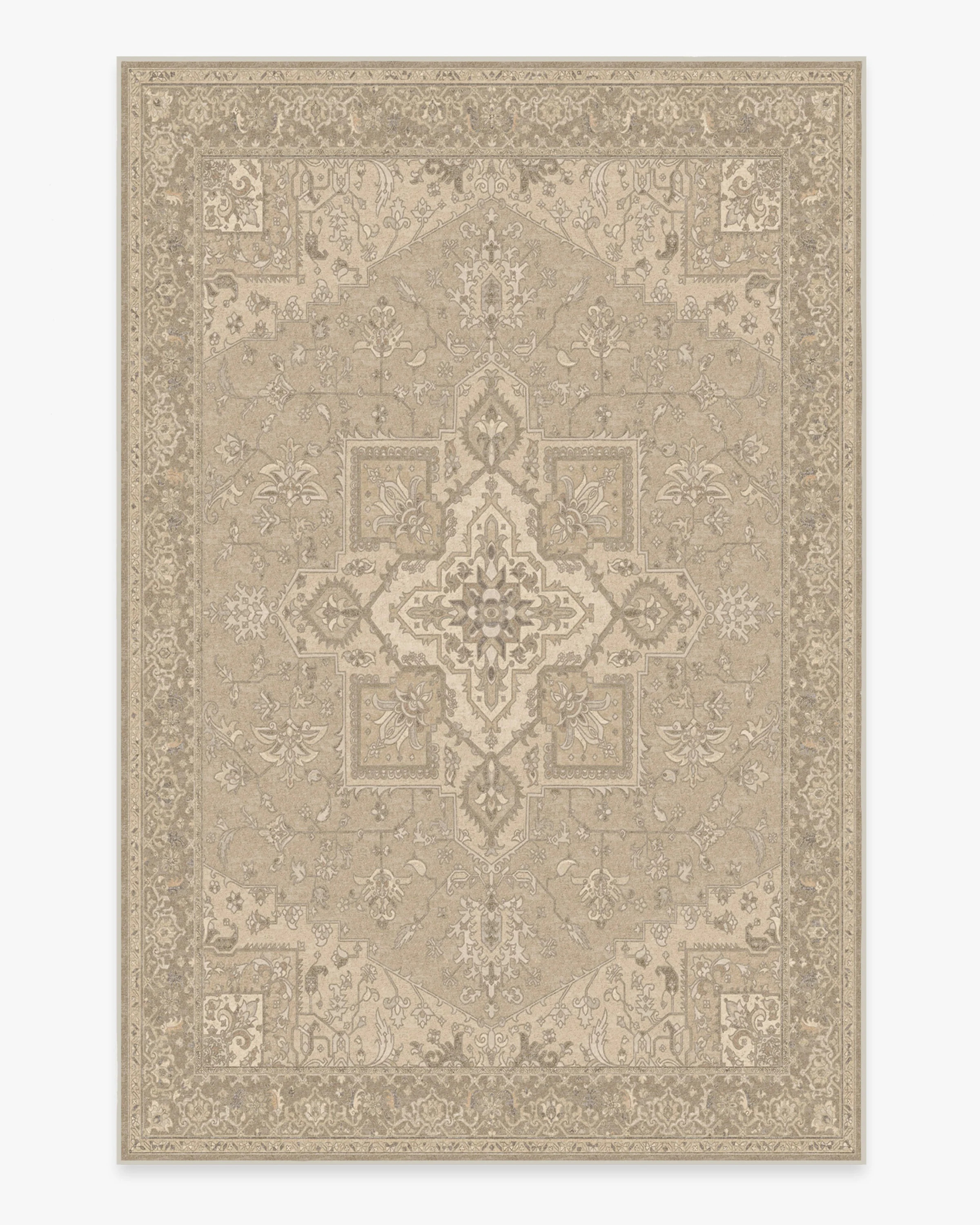 Maral Heriz Creme Rug | Ruggable