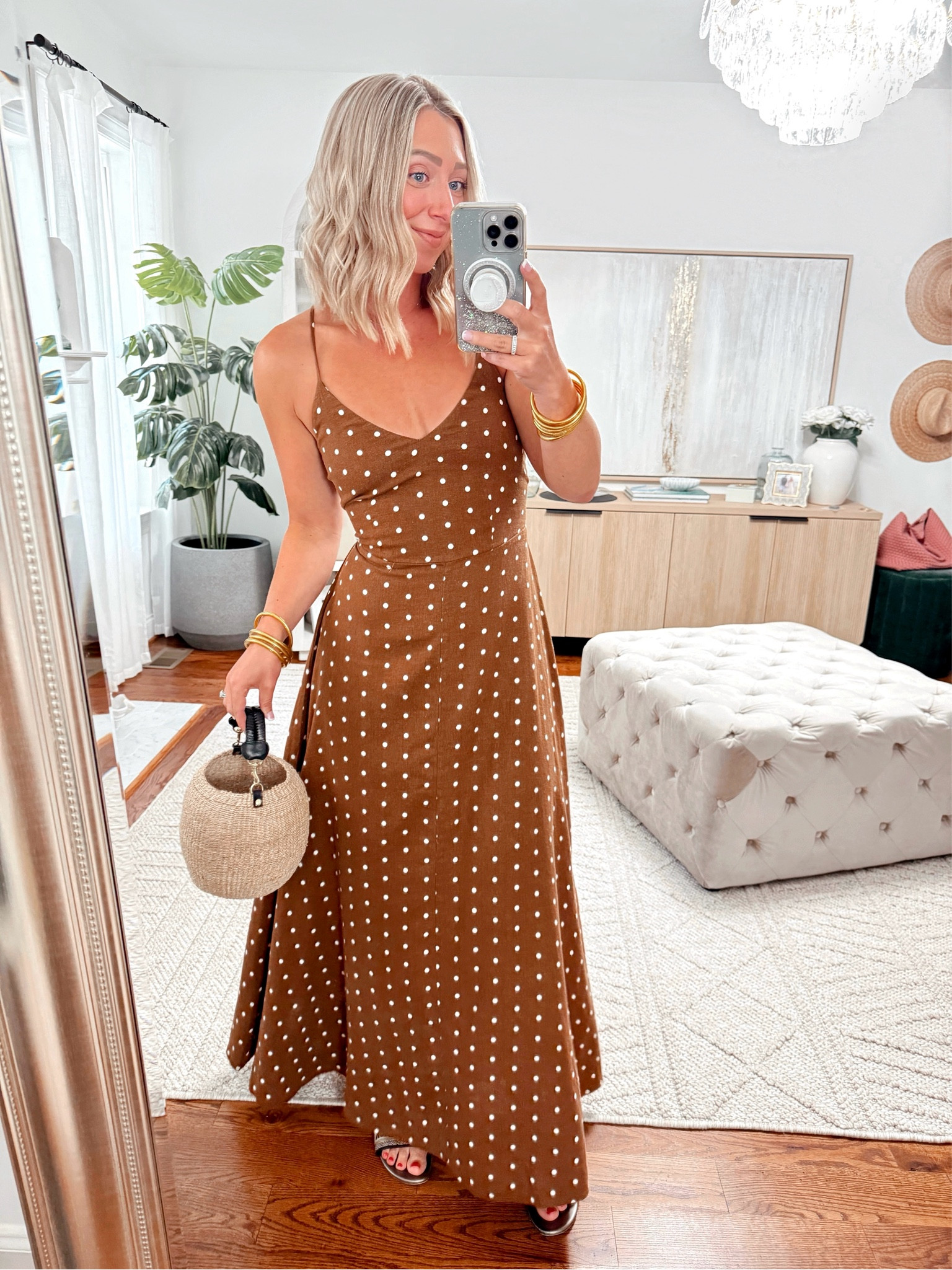 Polka Dot Maxi Dress (size 2/4) wearing an XS!

Maxi dresses, summer dresses, target dresses 

#LTKSaleAlert #LTKFindsUnder100 #LTKSummerSales