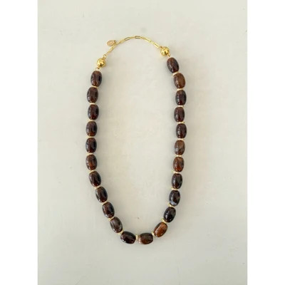 Chunky Link Necklace - Dark Brown Necklace / Dark Brown | Smith and Co. Jewel Design