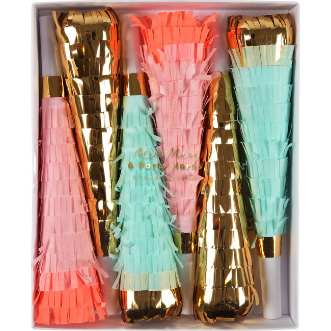 Fringed Party Horns | Maisonette