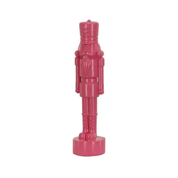 HGTV Home Collection Resin Christmas Themed Nut Cracker, Pink | Bed Bath & Beyond