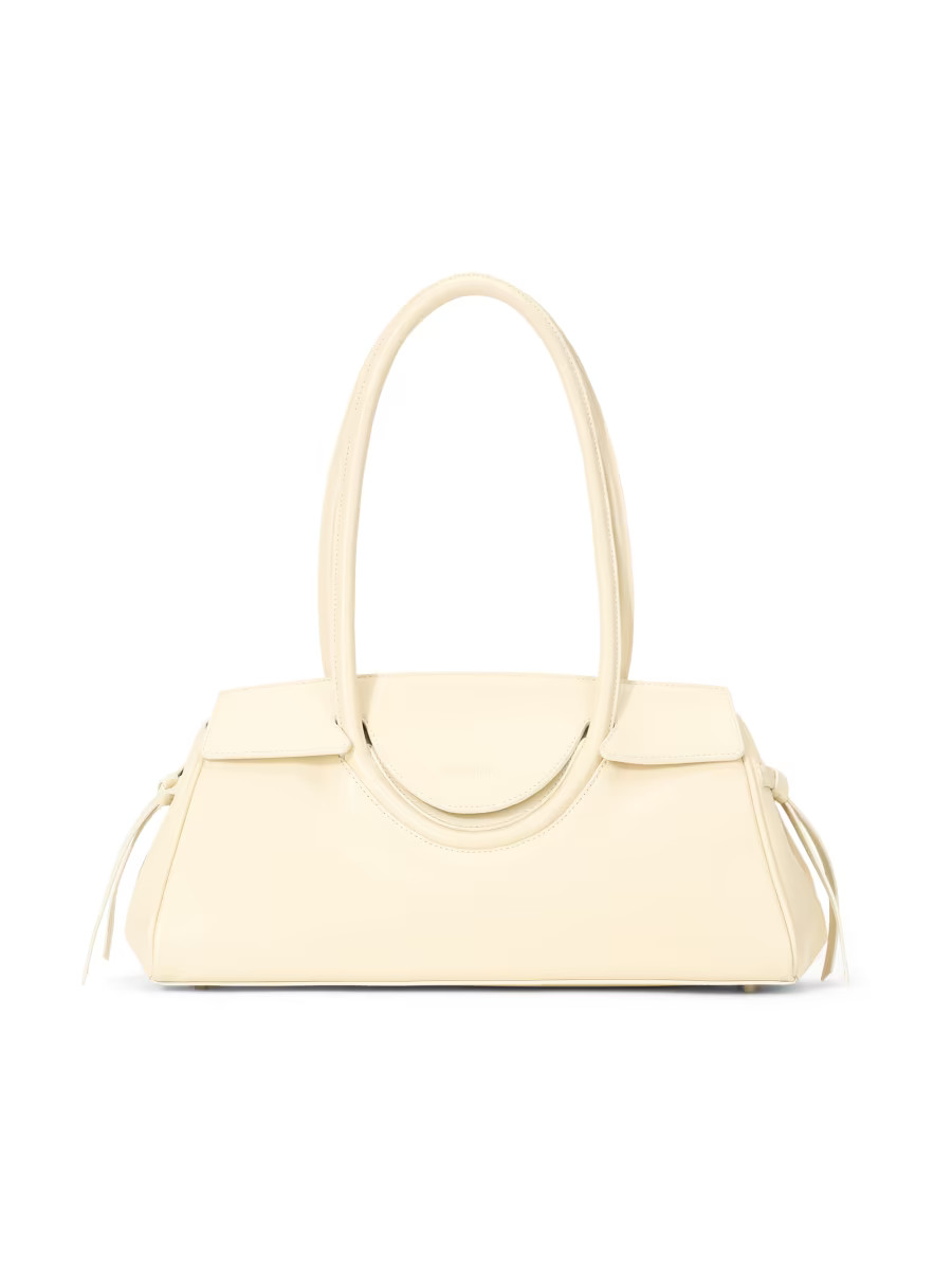 Staud Maude Leather Shoulder Bag | Saks Fifth Avenue | Saks Fifth Avenue