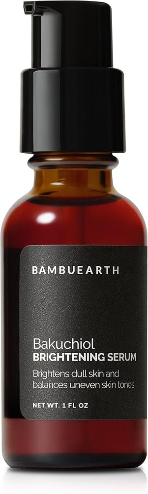 Bambu Earth Bakuchiol Brightening Serum, Retinol Alternative Skin Care (1 Fl Oz) - Organic Ingred... | Amazon (US)