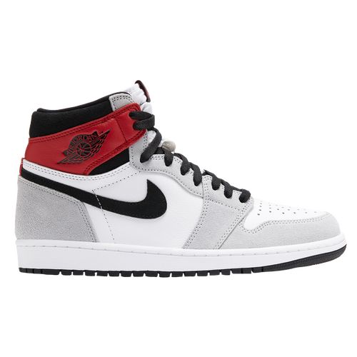 Jordan Mens Jordan Retro 1 High OG - Mens Basketball Shoes White/Black/Particle Grey Size 09.0 | Foot Locker (US)