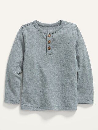 Unisex Long-Sleeve Henley T-Shirt for Toddler | Old Navy (US)