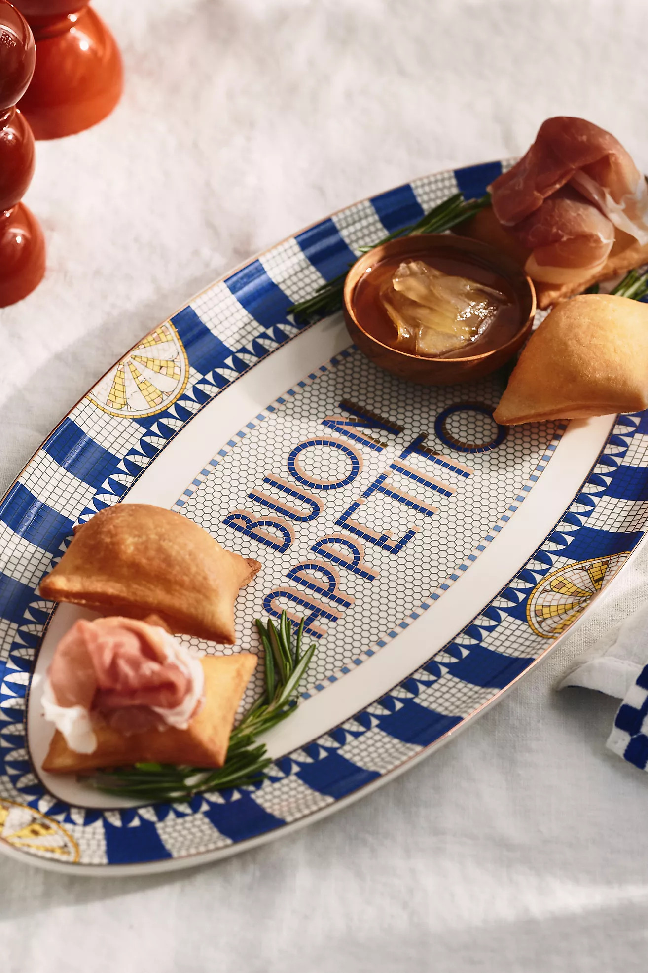 The Bistro Tile Stoneware Platter: Italia Edition | Anthropologie (UK)