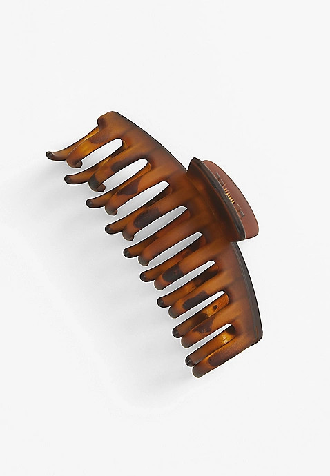 Tortoise Round Claw Hair Clip | Maurices