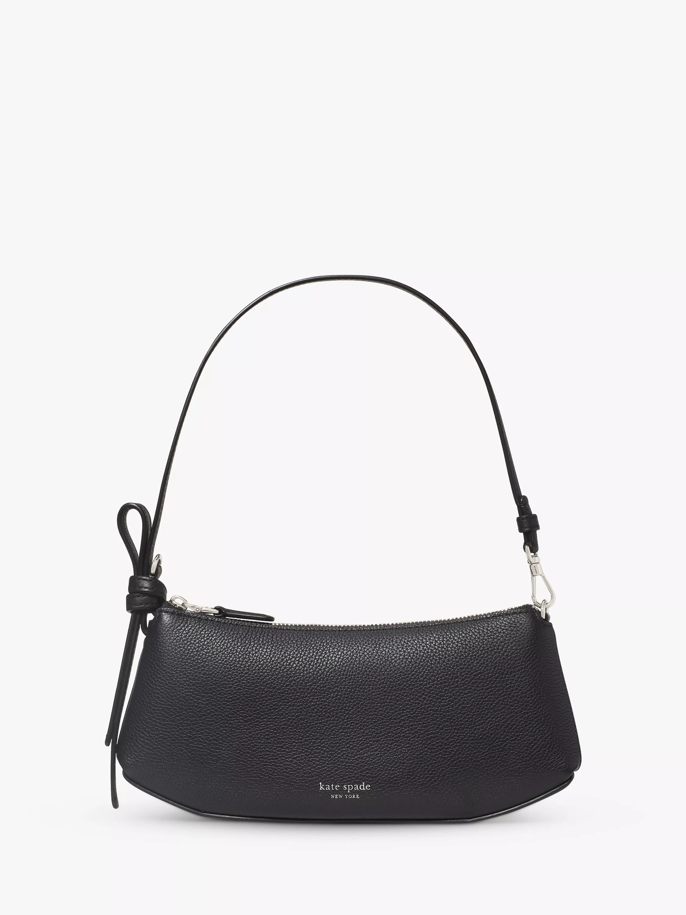 kate spade new york Loop Leather Pochette | John Lewis (UK)