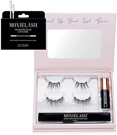 MoxieLash - Essentials Kit Vol 1 - Mini Liquid Magnetic Eyeliner, Two Sets of Premium Magnetic La... | Amazon (US)
