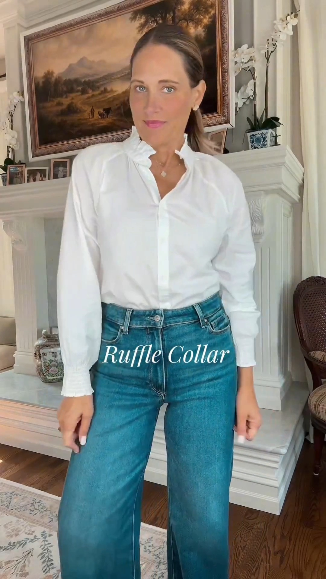 So many of you asked for this shirt and it’s back in stock. It is one we reach for nonstop! We pair it with the jeans that fit everyone! 

#LTKOver40 #LTKMidsize #LTKSeasonal